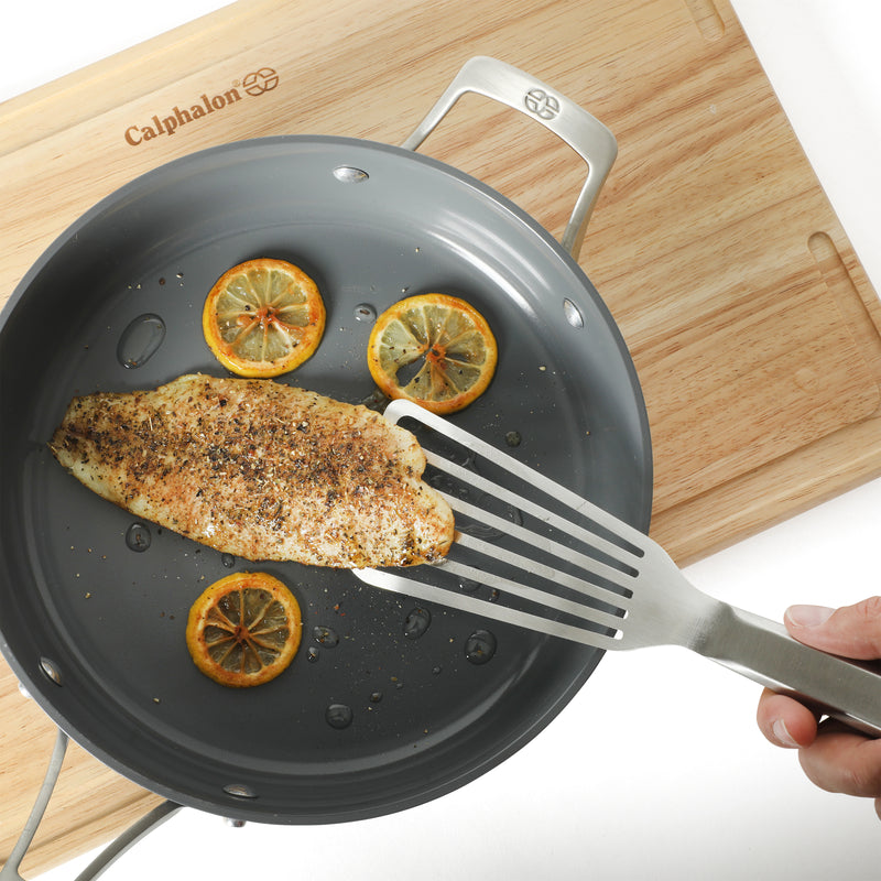 Calphalon Prime Stainless Steel Fish Turner - Open Stock w/ Tie Card