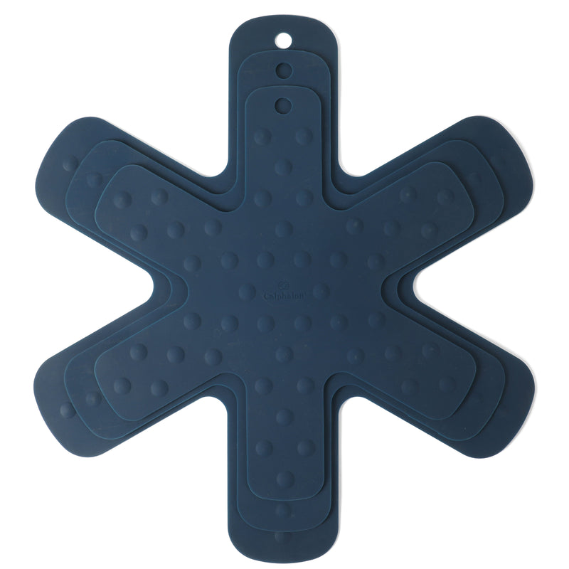 Calphalon Prime 3 pc Silicone Trivet / Pan Protector Set - Open Stock w/ Tie Card