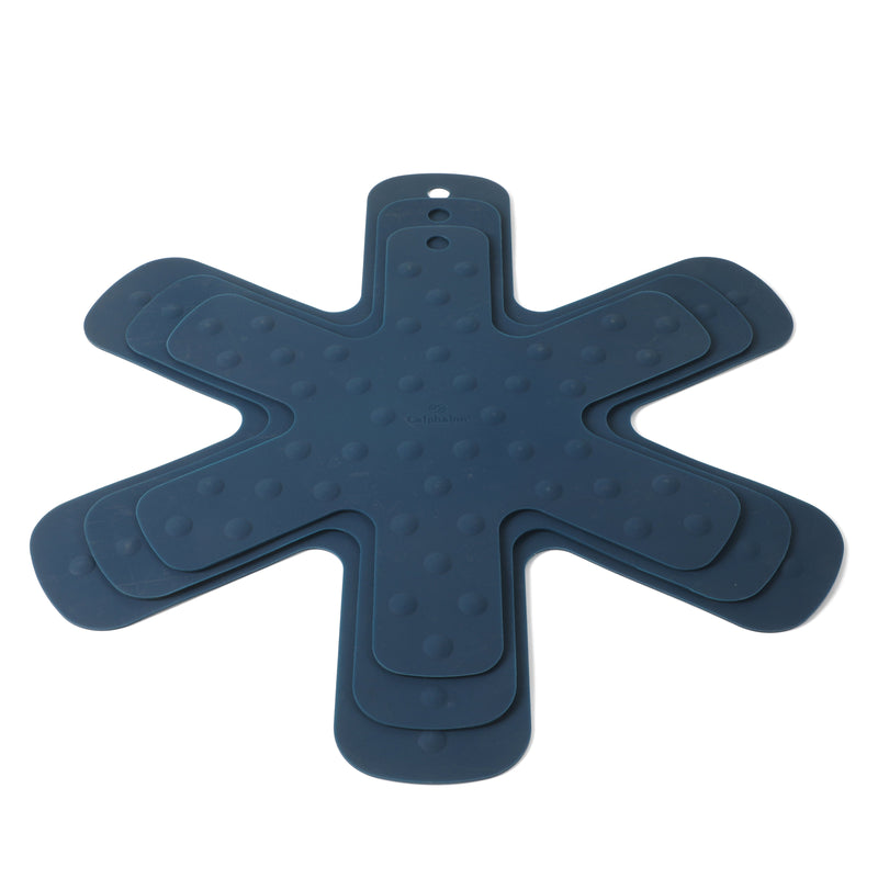 Calphalon Prime 3 pc Silicone Trivet / Pan Protector Set - Open Stock w/ Tie Card