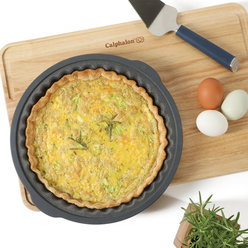 Calphalon Omni 10" Silicone Pie Pan - Open Stock w/ Color Sleeve