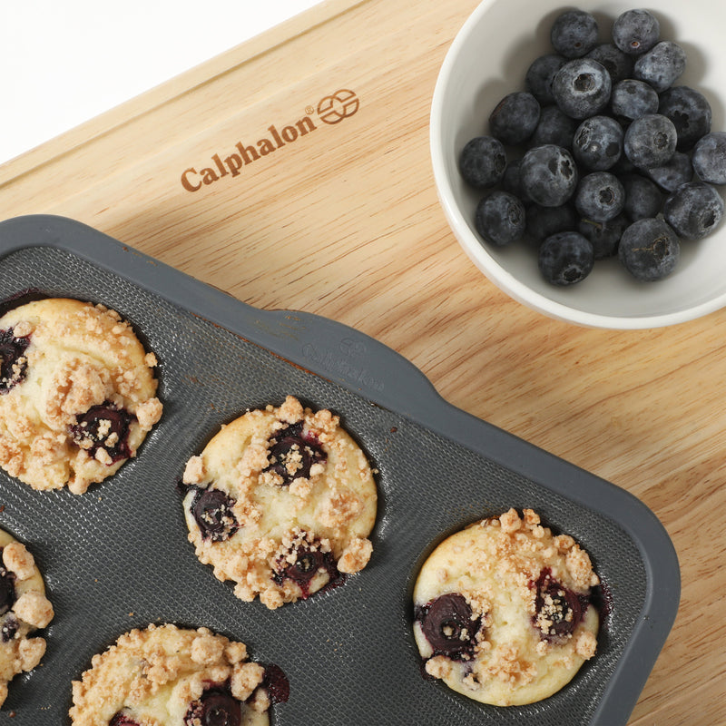 Calphalon Omni 12 Cup Silicone Muffin Pan - Open Stock w/ Color Sleeve
