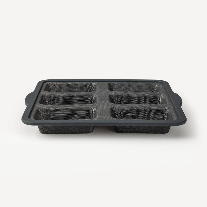 Calphalon Omni 6 Cup Silicone Mini Loaf Pan - Open Stock w/ Color Sleeve