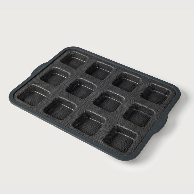 Calphalon Omni 12 Cup Silicone Brownie Pan - Open Stock w/ Color Sleeve