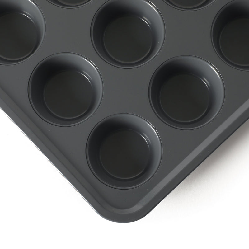 Calphalon Legacy 12 Cup Carbon Steel Muffin Pan - Open Stock w/ Color Sleeve