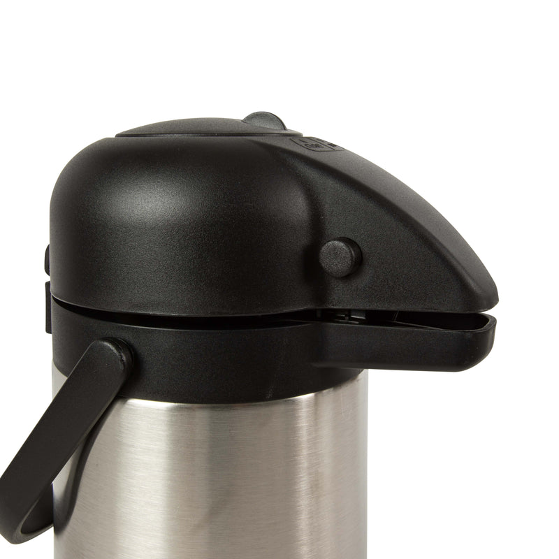 Mr. Coffee Pourlock 2.2l Stainless Steel Vacuum Coffee Pump Pot w/ Lid - Gift Box
