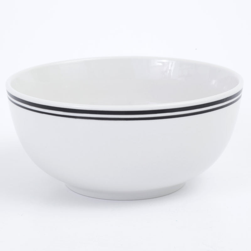 Gibson Home Hometown Diner 12 pc Fine Ceramic Dinnerware Set - Banded - Gift Box