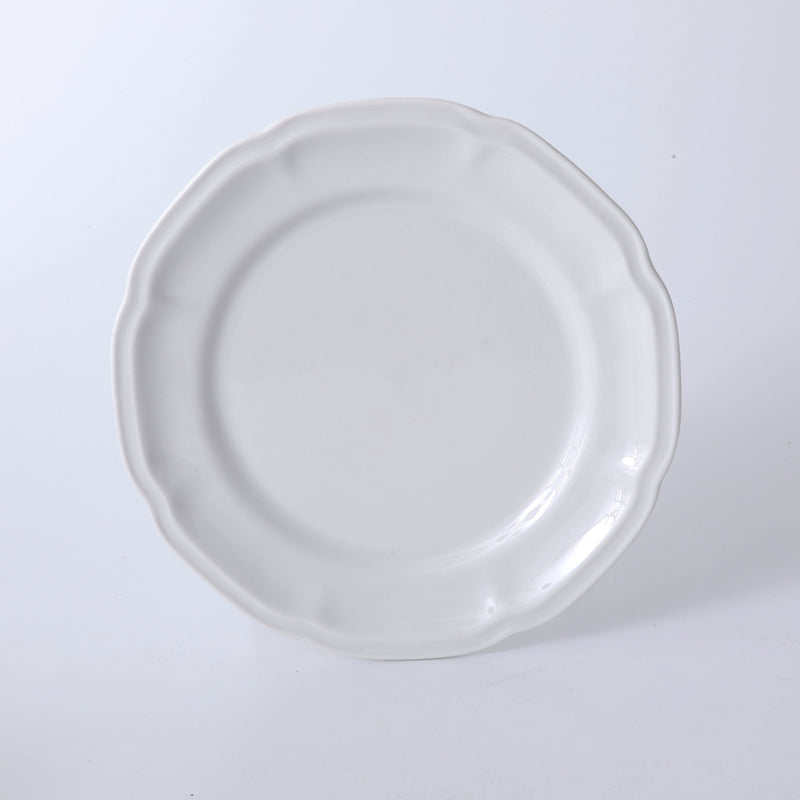 Gibson Home Willow Dove 12 pc Embossed Porcelain Dinnerware Set - Gift Box