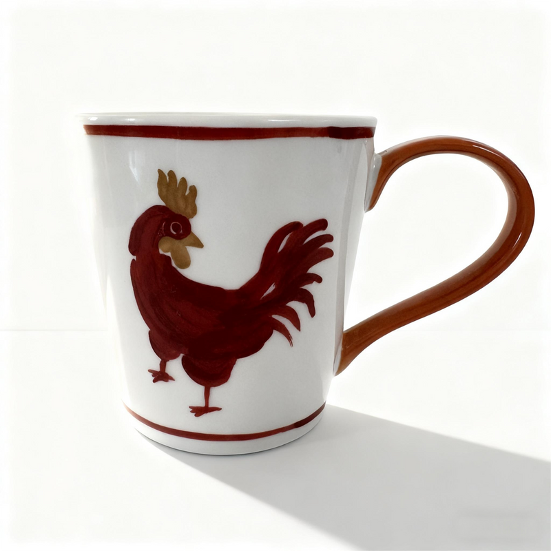 Gibson Home Morning Hilltop 15oz Decorated  Porcelain Mug - Open Stock w/ UPC Label