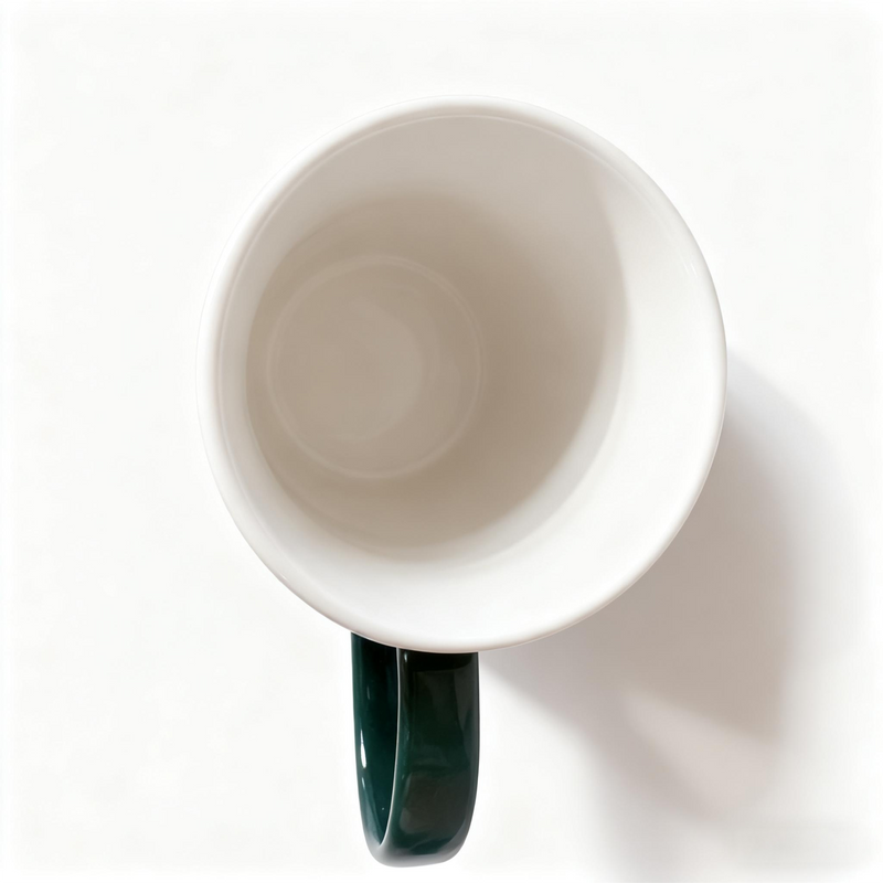 Gibson Home Morning Hilltop 15oz Decorated  Porcelain Mug - Open Stock w/ UPC Label