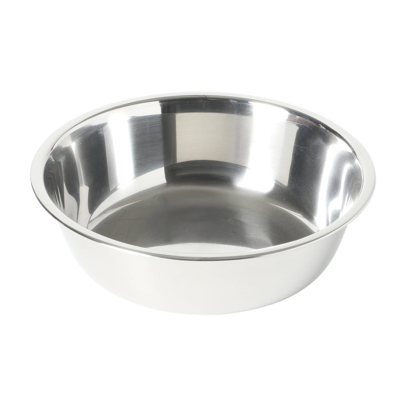 Gibson Home Curious Canines 2 pc 16" Stainless Steel Bowl & Silicone Slow Feeder On Silicone Mat - Open Stock w/ Color Sleeve