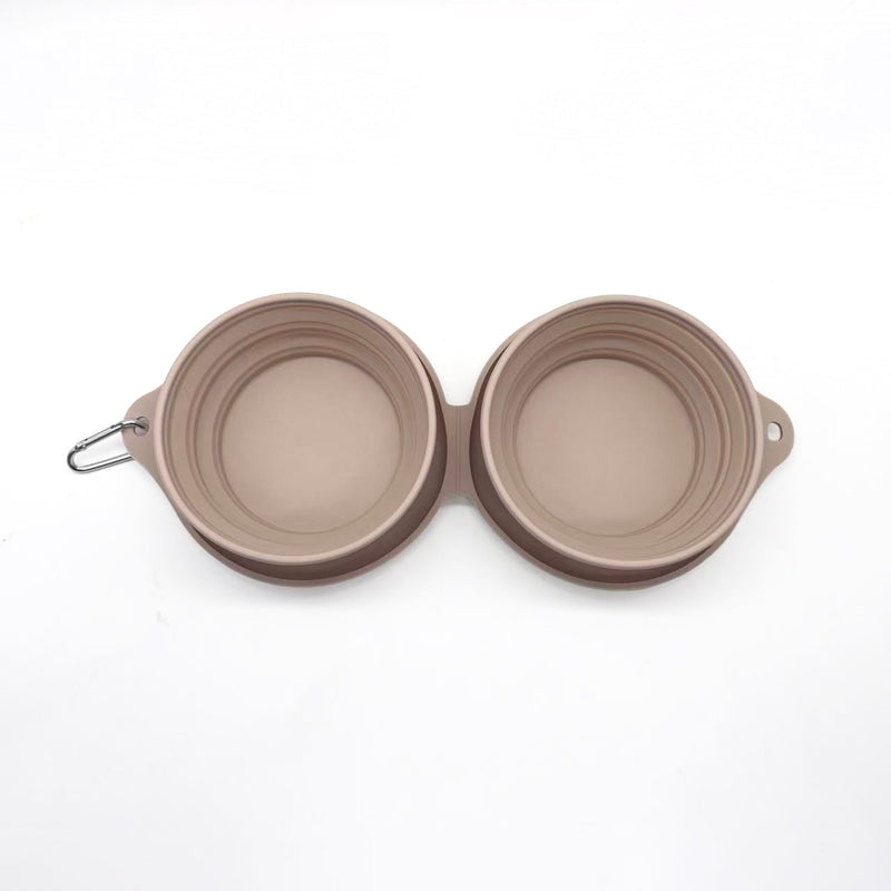 Gibson Home Wanderhound 11.8" Silicone Collapsible Pet Bowl - Open Stock w/ Color Sleeve
