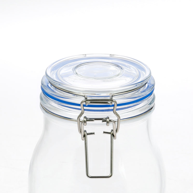 Sur La Table Kitchen Essentials Lyon Court 37oz Glass Canister w/ Lid - Open Stock w/ UPC Label