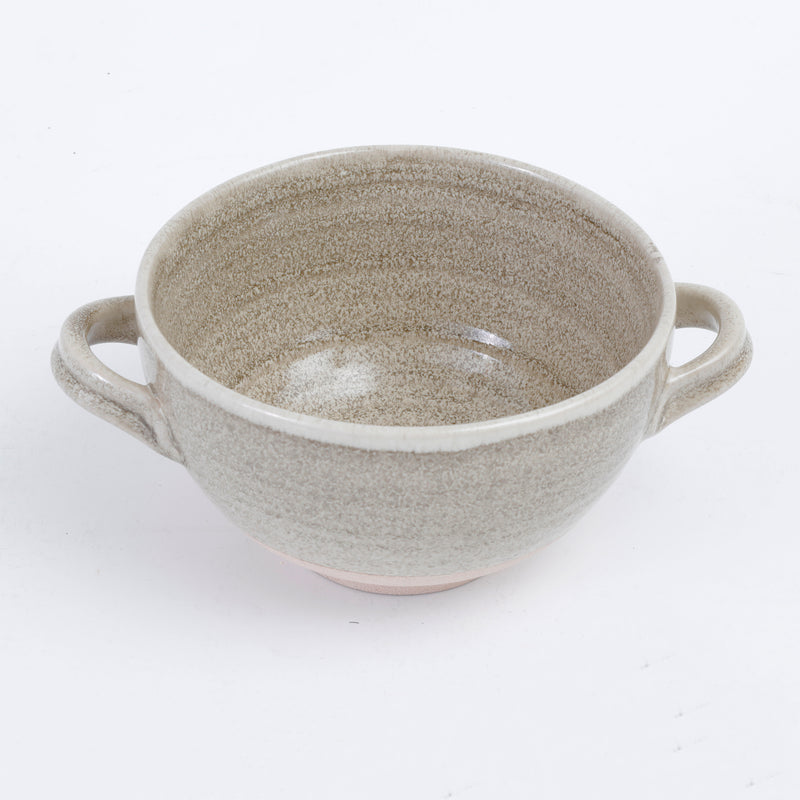 Gibson Elite Orchard Bay 6" Reactive Glaze Stoneware Soup Bowl w/ Handles - Open Stock w/ Hang Tag