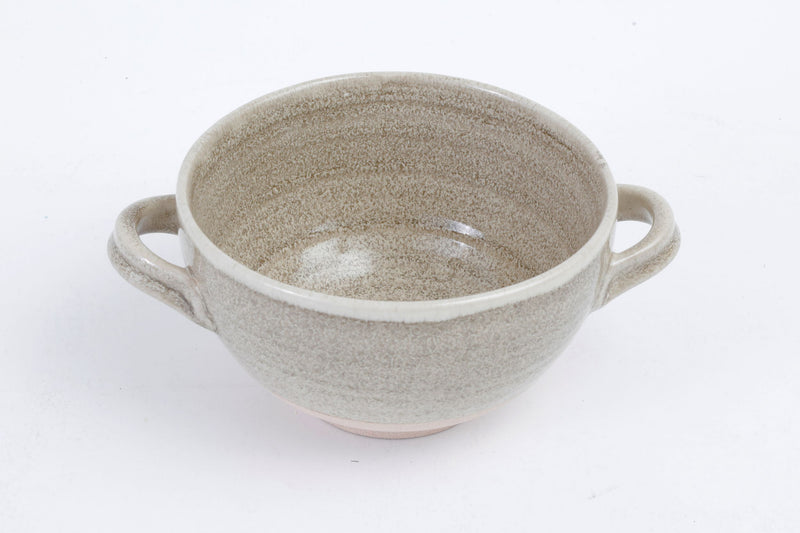 Gibson Elite Orchard Bay 6" Reactive Glaze Stoneware Soup Bowl w/ Handles - Open Stock w/ Hang Tag