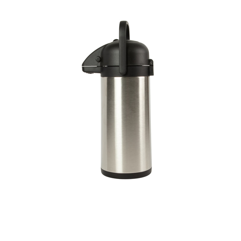 Mr. Coffee Pourlock 3l Stainless Steel Vacuum Coffee Pump Pot w/ Lid - Gift Box