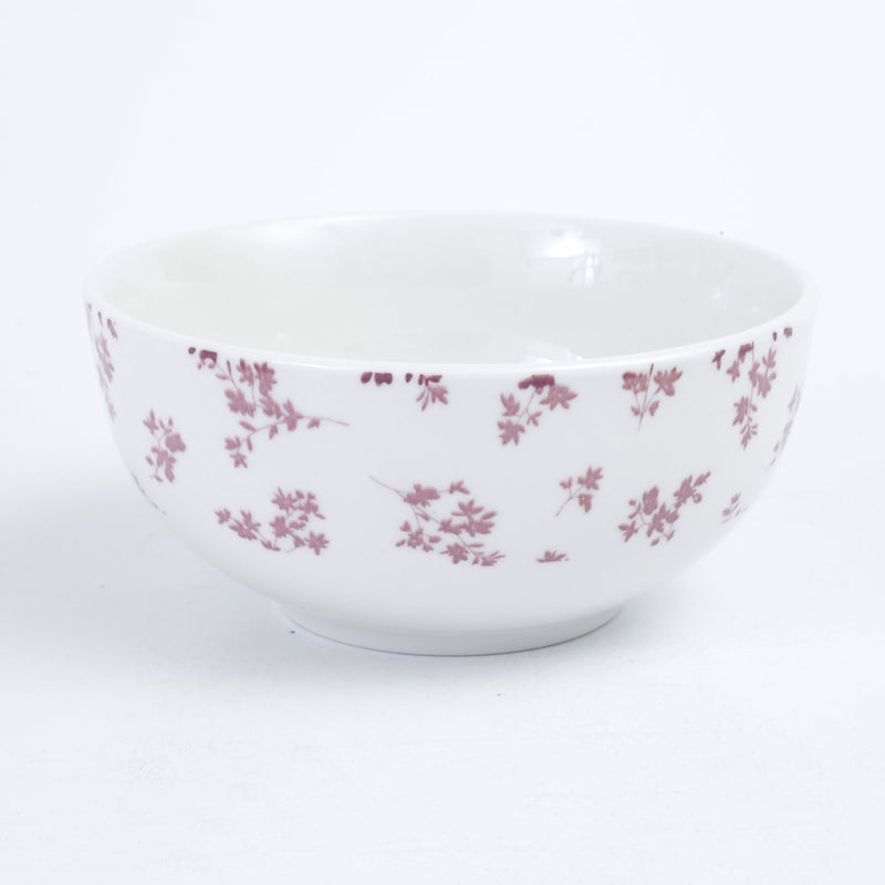 Gibson Home Mountain Thistle 12pc Pad Pad Print Porcelain Dinnerware Set - Gift Box
