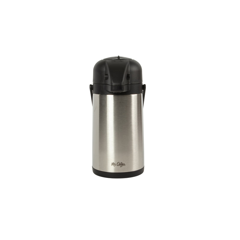 Mr. Coffee Pourlock 2.2l Stainless Steel Vacuum Coffee Pump Pot w/ Lid - Gift Box