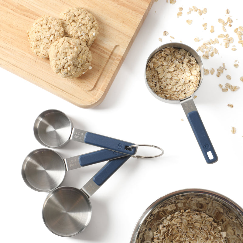 Calphalon Prime 4 pc Stainless Steel Head Measuring Cups - Open Stock w/ Tie Card