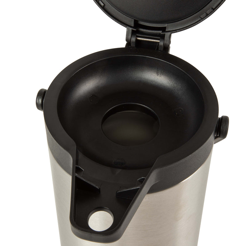 Mr. Coffee Pourlock 3l Stainless Steel Vacuum Coffee Pump Pot w/ Lid - Gift Box