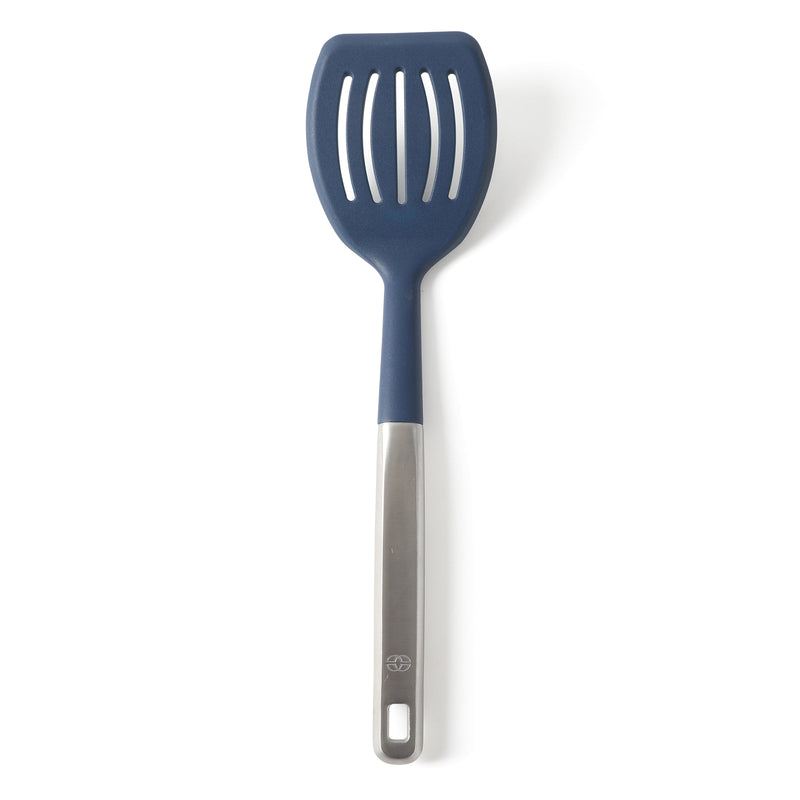 Calphalon Prime Stainless Steel Slotted Turner w/ Silicone Head - Open Stock w/ Tie Card