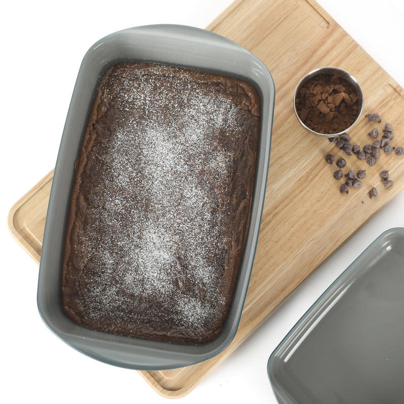 Calphalon Mirage 2 pc (3.8qt & 1.7qt ) Glass Baking Pan Set - Gift Box