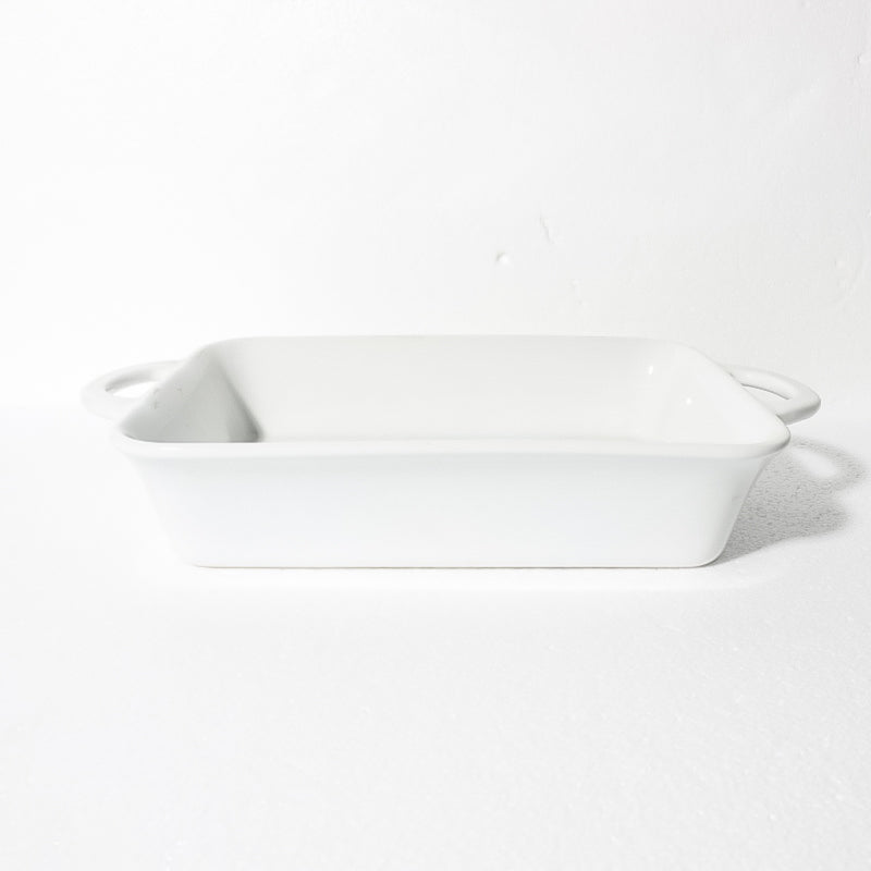 Gibson Elite Gracious Dining 2.5qt (2.4 Liter) Solid Color Stoneware Baker w/ Handles - Open Stock w/ Color Label