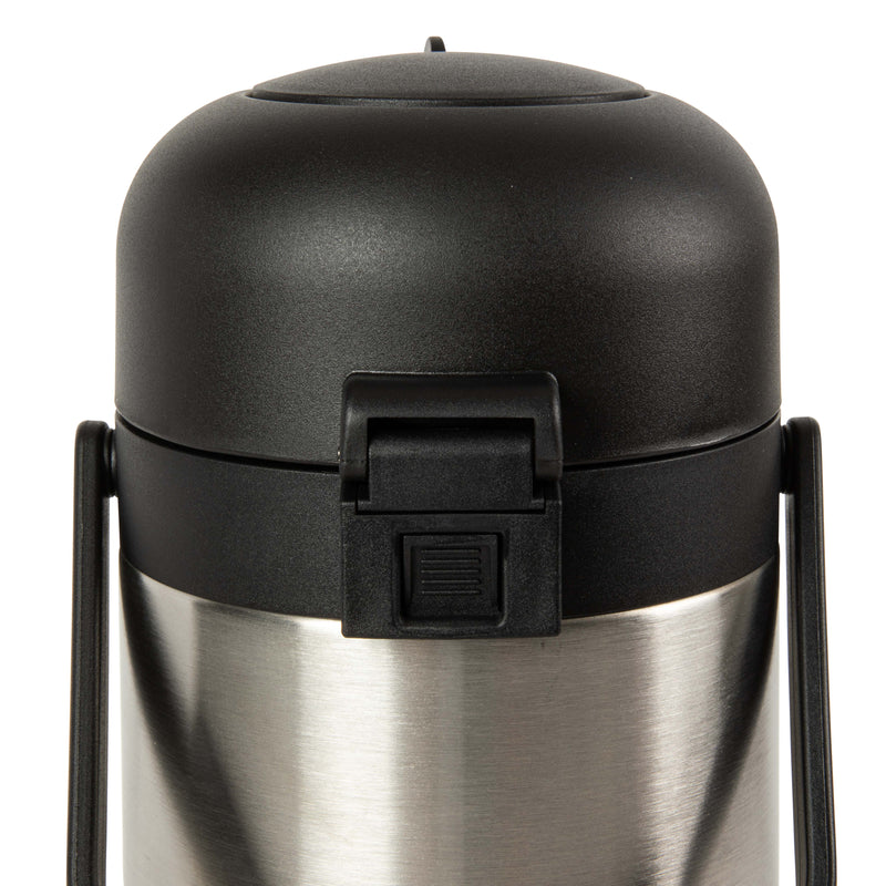 Mr. Coffee Pourlock 3l Stainless Steel Vacuum Coffee Pump Pot w/ Lid - Gift Box