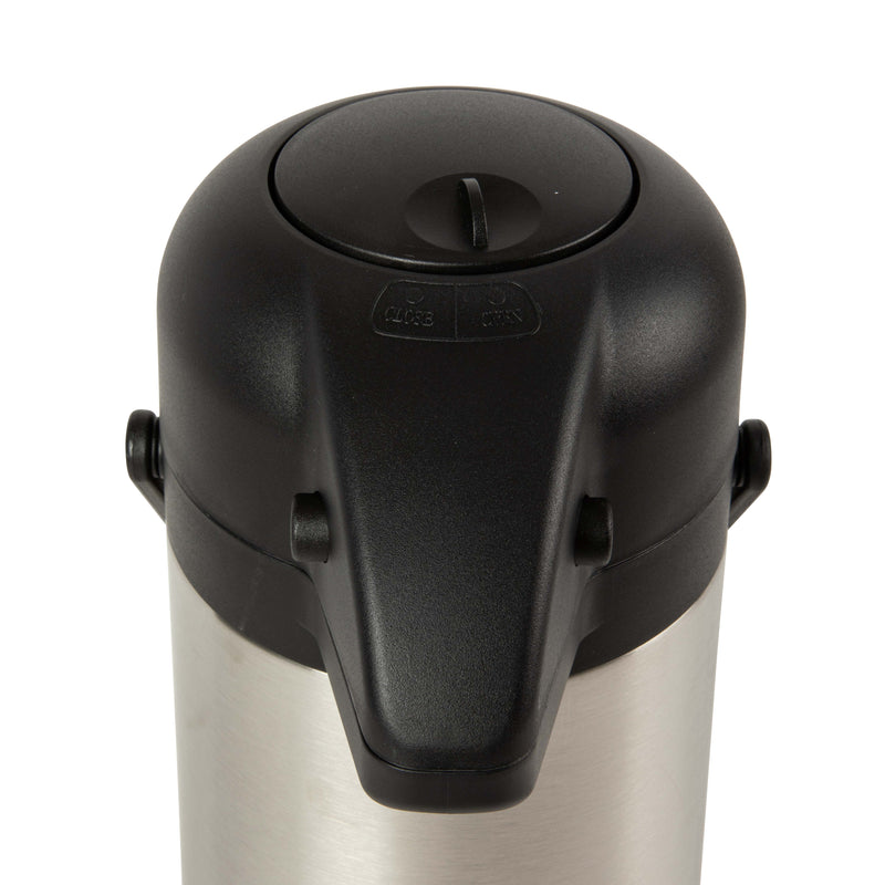 Mr. Coffee Pourlock 2.2l Stainless Steel Vacuum Coffee Pump Pot w/ Lid - Gift Box