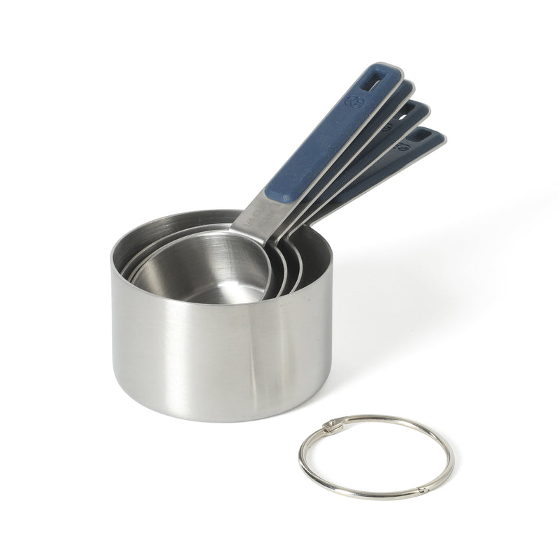 Calphalon Prime 4 pc Stainless Steel Head Measuring Cups - Open Stock w/ Tie Card