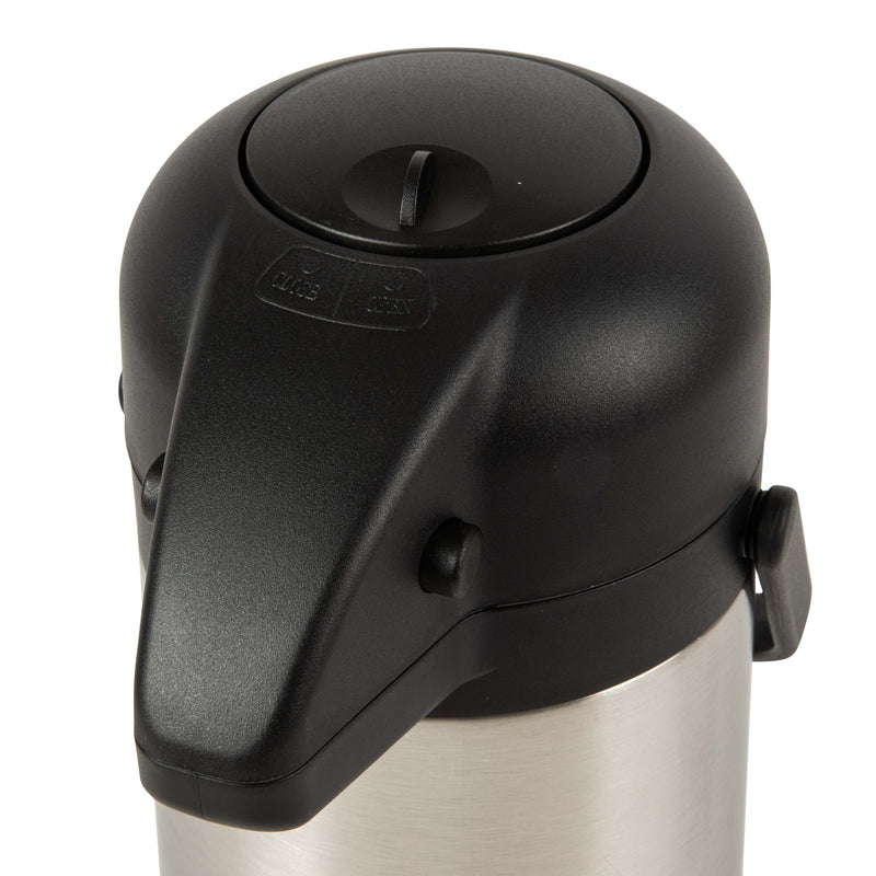 Mr. Coffee Pourlock 2.2l Stainless Steel Vacuum Coffee Pump Pot w/ Lid - Gift Box