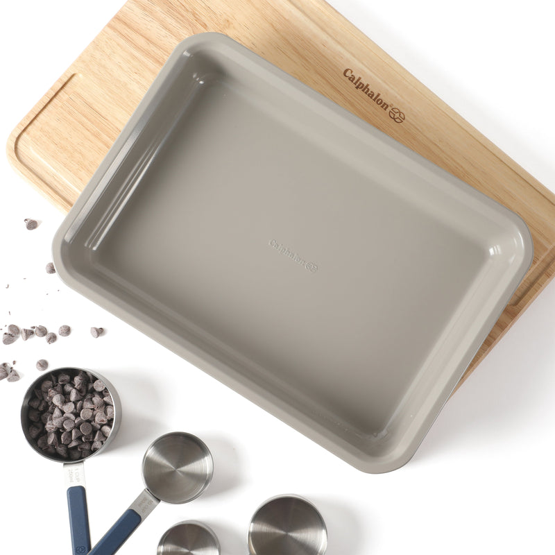Calphalon Legacy 13" x 9" Carbon Steel Bake Pan - Open Stock w/ Color Sleeve