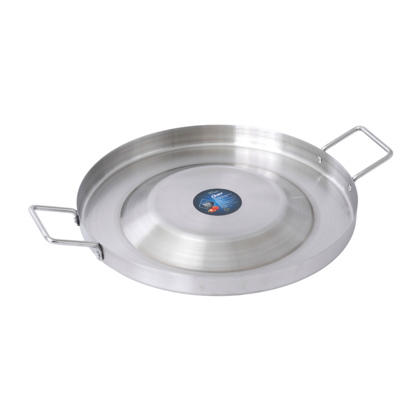 Oster Sangerfield 15.75" Stainless Steel Convex Comal w/ Handles - Brushed - Open Stock  Color Label