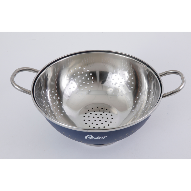 Oster Corden 5 qt Stainless Steel Colander - Open Stock w/ Color Sleeve