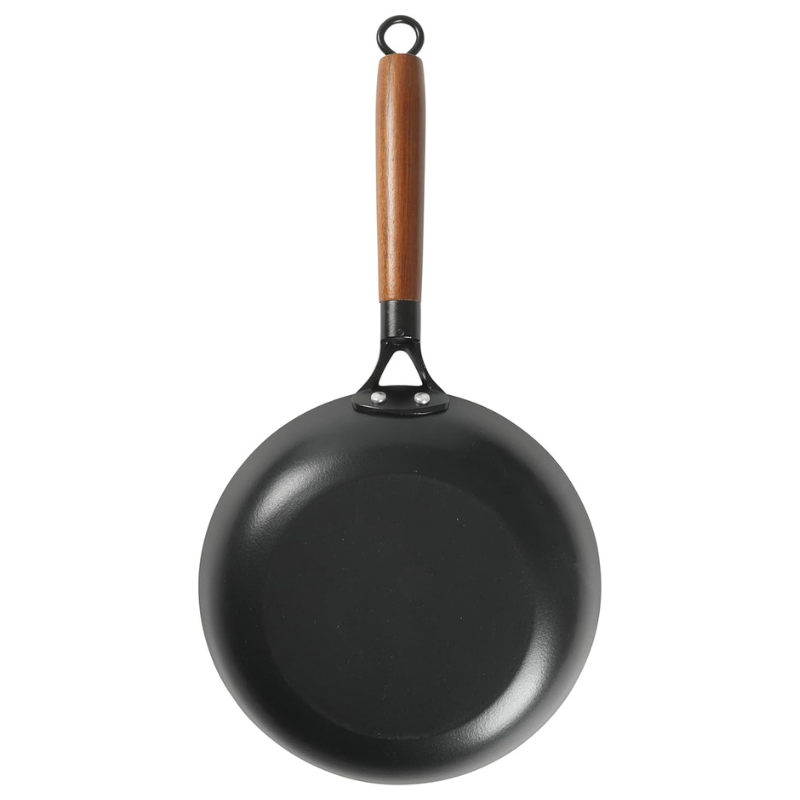 Babish 9.5" Cast Iron Frying Pan - Honey Comb Textured - Color Sleeve