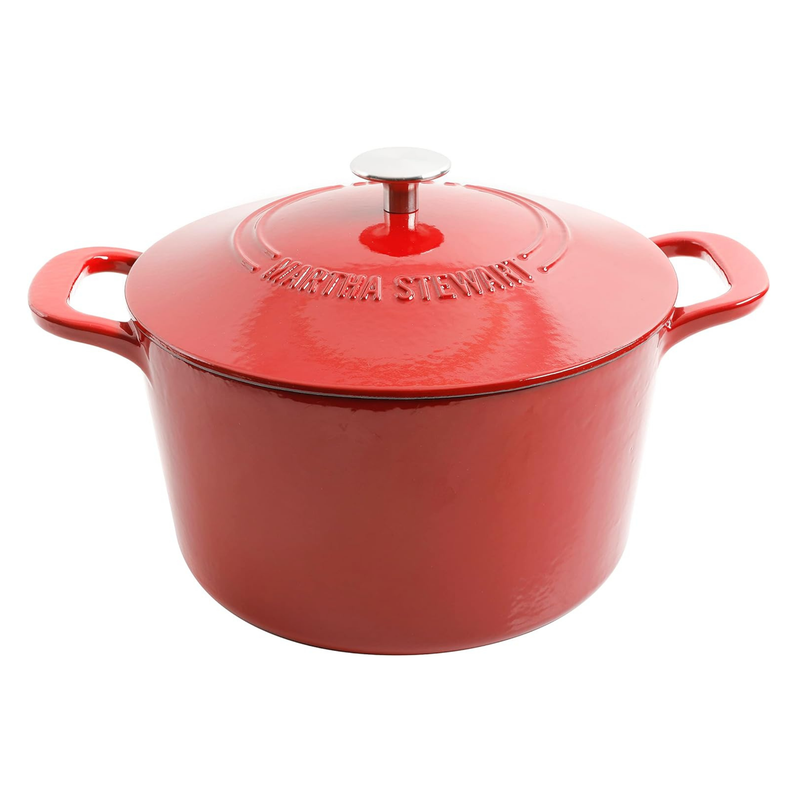 Martha Stewart Gatwick 7qt Enamel Cast Iron Dutch Oven w/ Lid