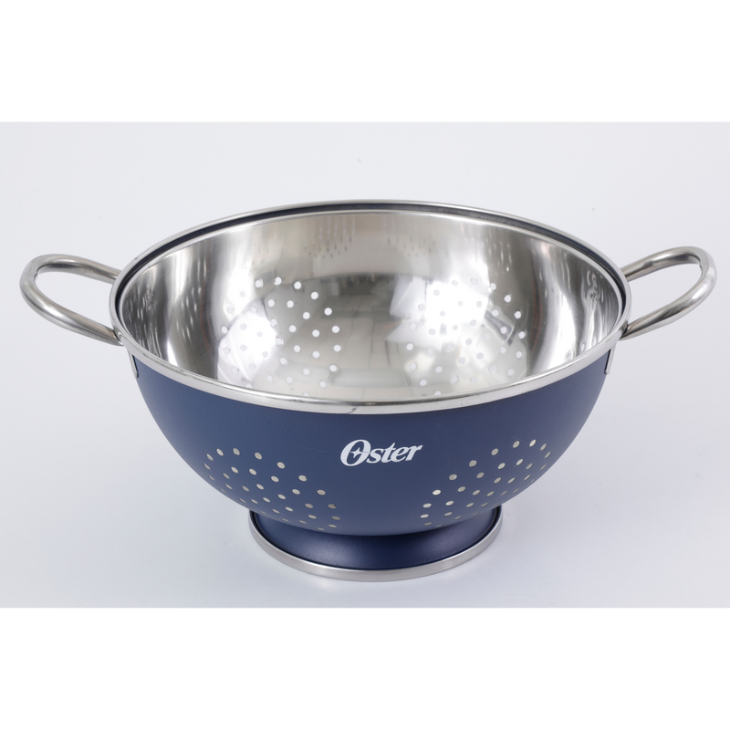 Oster Corden 5 qt Stainless Steel Colander - Open Stock w/ Color Sleeve