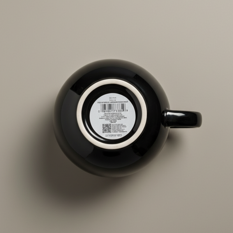 Mr. Coffee Downtown Diner 22oz Solid Color Porcelain Latte Cup - Open Stock w/ U-Label