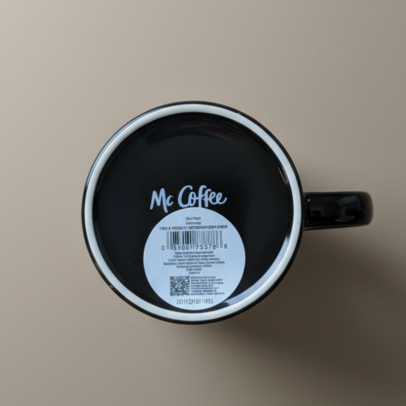 Mr. Coffee Downtown Diner 15oz Solid Color Porcelain Mug - Open Stock w/ U-Label