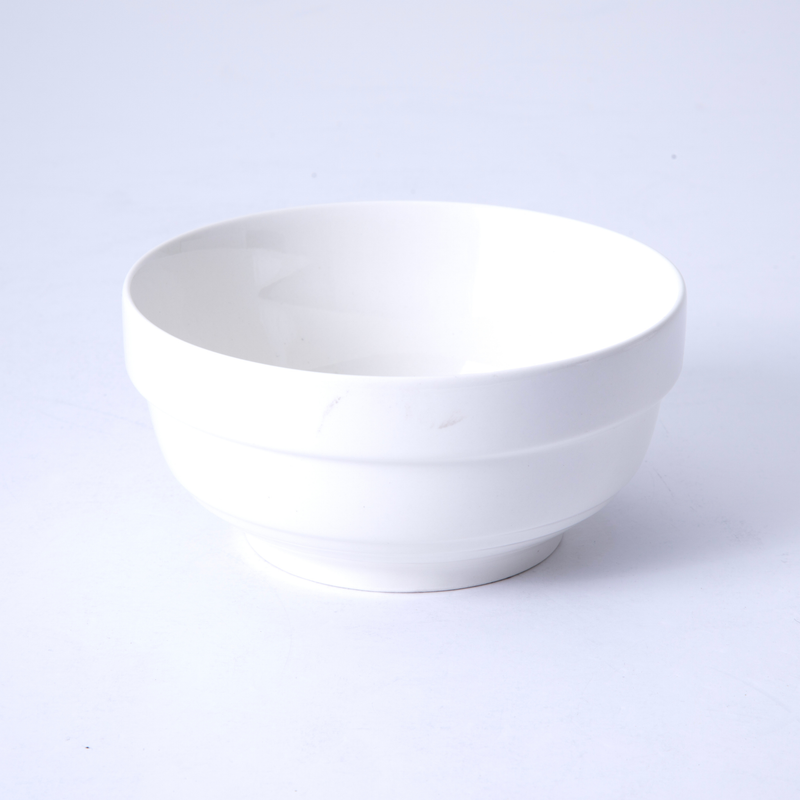 Gibson Home Great Essentials 4pc Bowl Set- White - Fine Ceramic - Color Sleeve