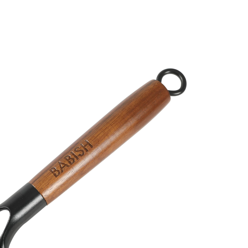 Babish 9.5" Cast Iron Frying Pan - Honey Comb Textured - Color Sleeve