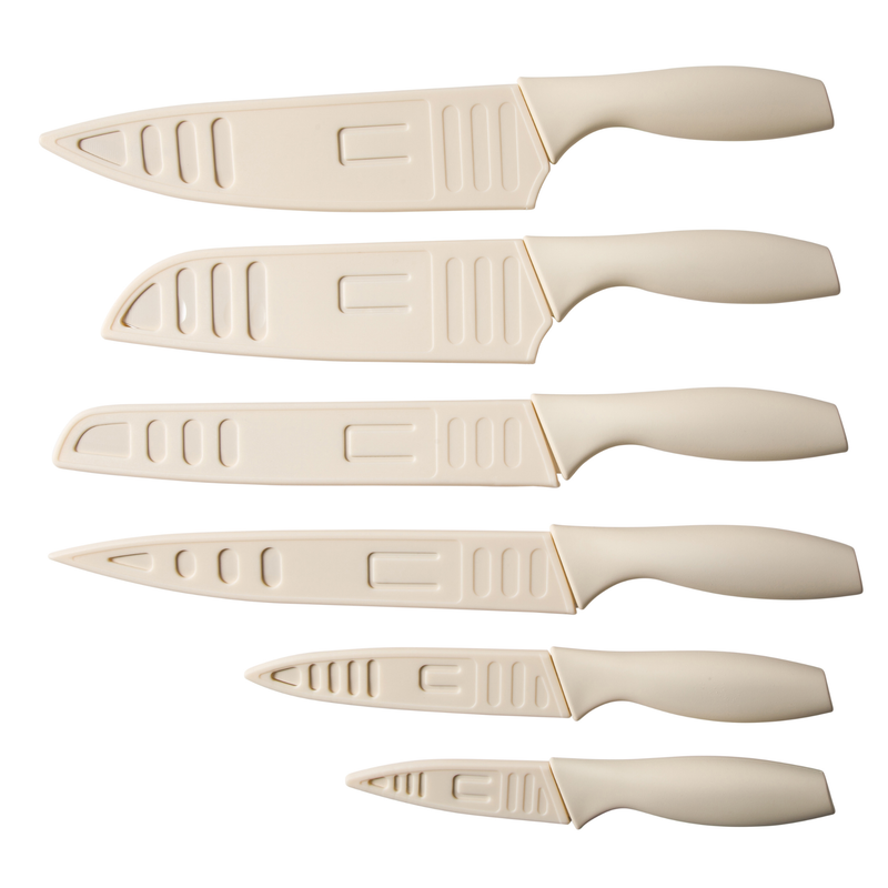 Gibson Home Bostonville 12pc Cutlery Set w/ Sheath - Clampack