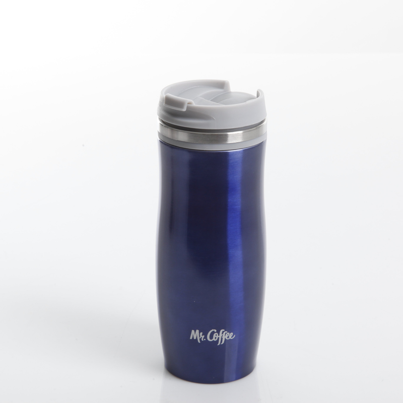 Mr. Coffee Kendrick 12.5 oz Stainless Steel Thermal Tumbler - 4 ssort colors Double Wall - GBX