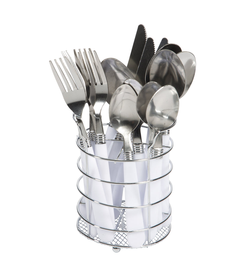 Gibson Everyday Sensations 16pc Stainless Steel Flatware Set - Gift Box w/ PVC Bag