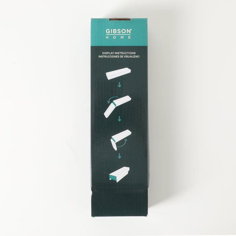 Gibson Home Abbie 4 Pack Dinner Spoon - Tumble Finish - Stainless Steel - Hang Tag - PDQ