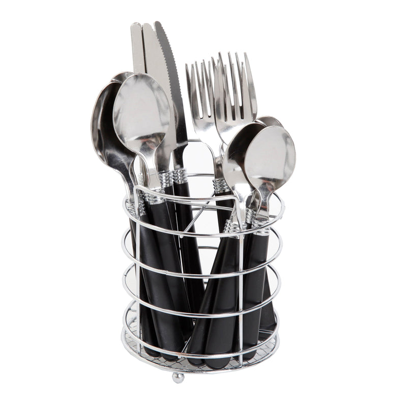 Gibson Everyday Sensations 16pc Stainless Steel Flatware Set - Gift Box w/ PVC Bag