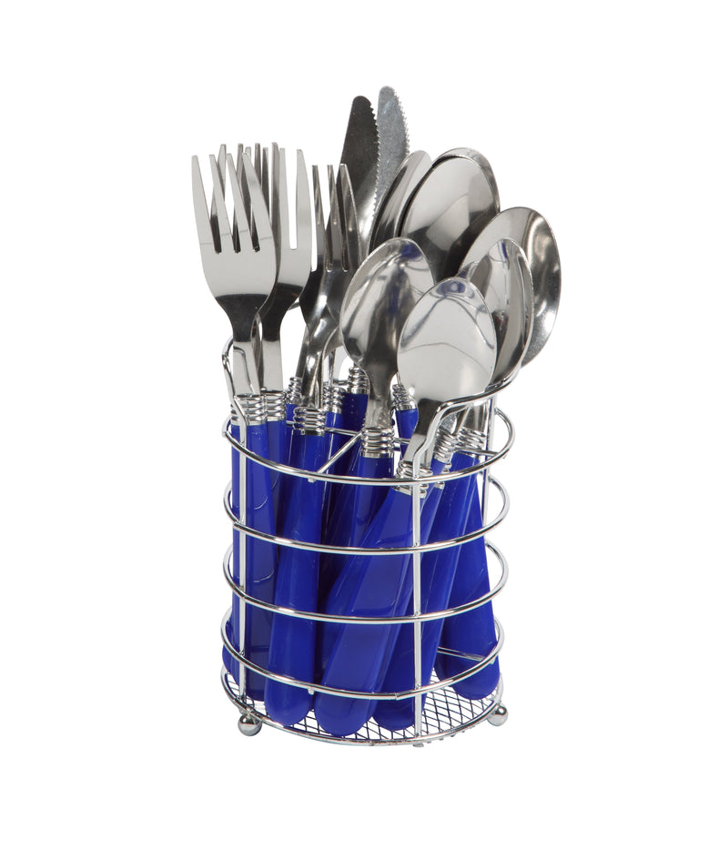Gibson Everyday Sensations 16pc Stainless Steel Flatware Set - Gift Box w/ PVC Bag