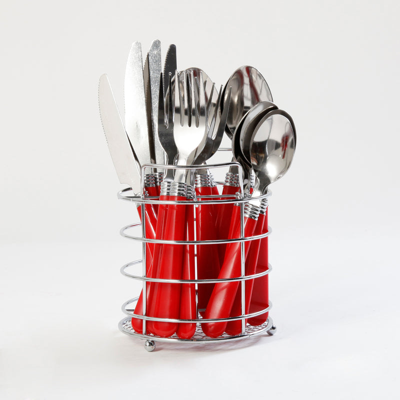 Gibson Everyday Sensations 16pc Stainless Steel Flatware Set - Gift Box w/ PVC Bag