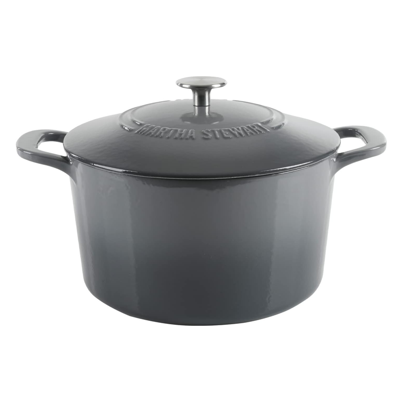 Martha Stewart Gatwick 7qt Enamel Cast Iron Dutch Oven w/ Lid
