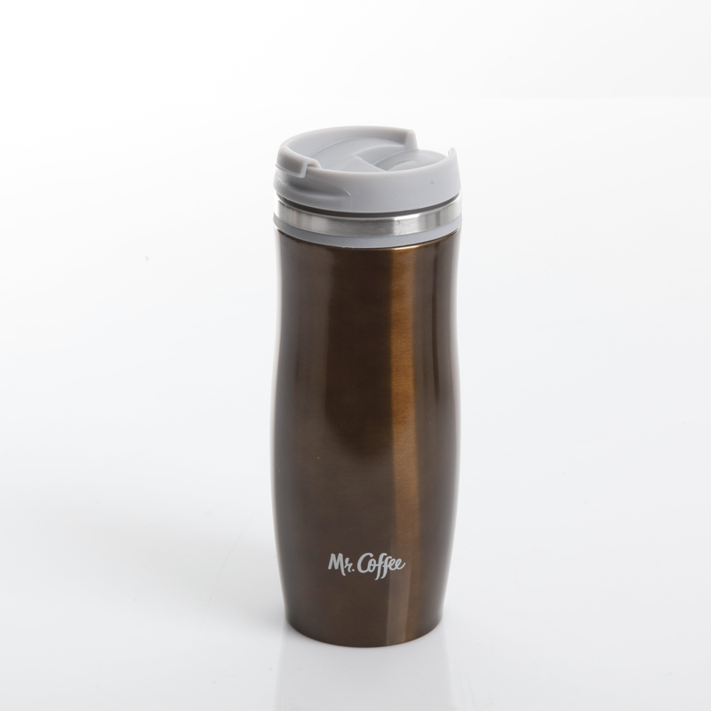 Mr. Coffee Kendrick 12.5 oz Stainless Steel Thermal Tumbler - 4 ssort colors Double Wall - GBX