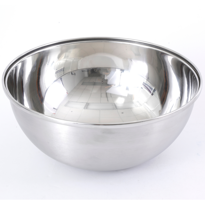 Oster Corden 5 Qt Stainless Steel Mixing Bowl w/ Anti-Skid Base - Square Edge - Open Stock w/ Color Sleeve